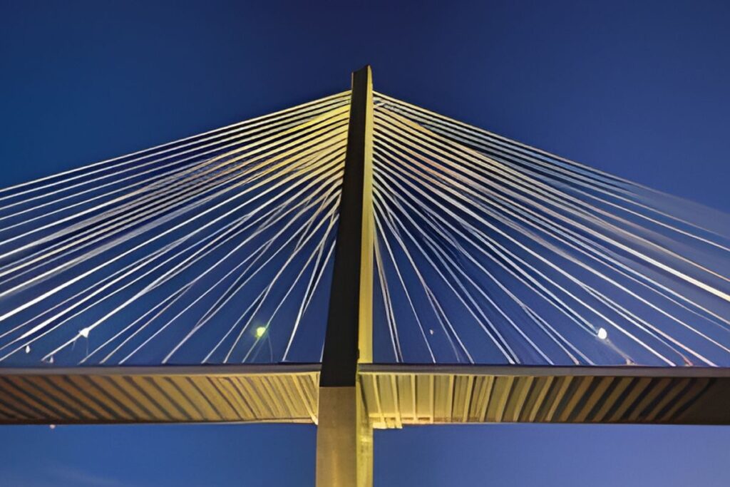 Ravenel Bridge Shapes Charleston