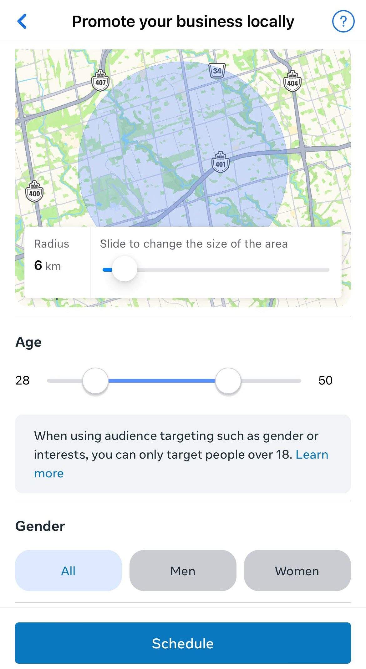 Monthly paid ads results for social media platforms
